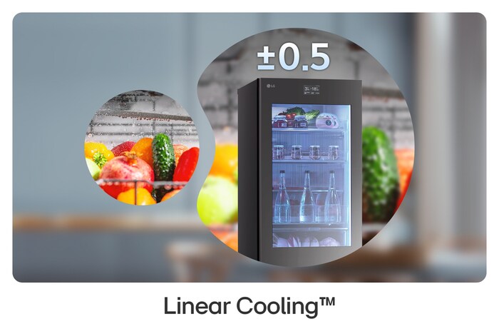 LG GBG7190CEV refroidissement linéaire